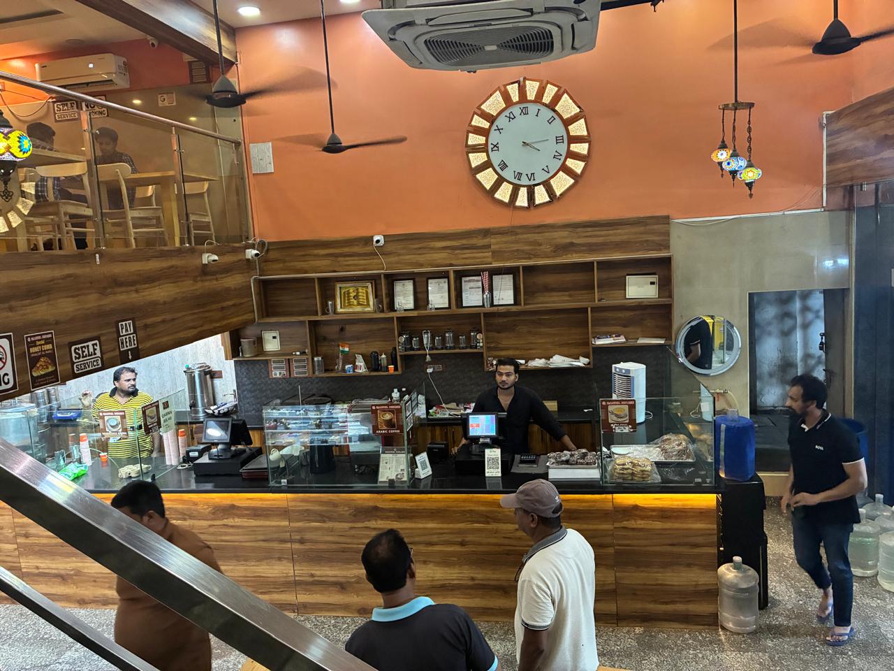 Qahwa House counter